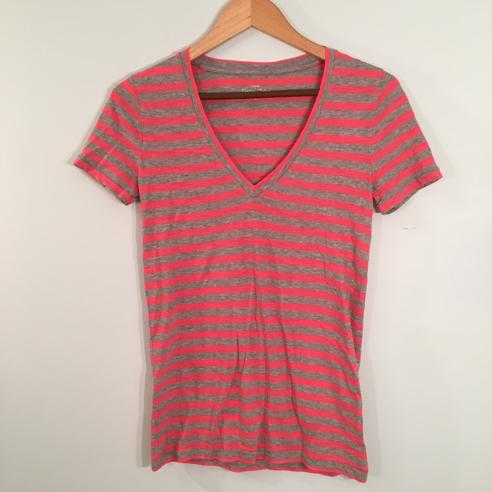 J. Crew Factory Striped Layering Tee